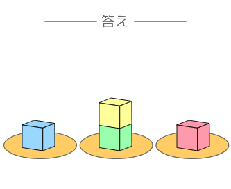 ブロック途中経過推理ゲーム