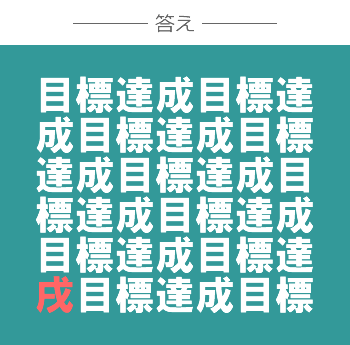 違うところ探しクイズ